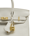 Hermès Birkin 25 Togo Gris Perle Gold Hardware