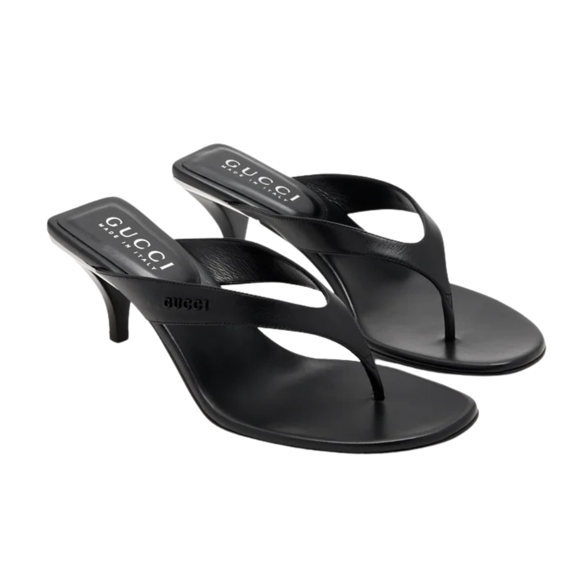 Gucci Vittoria Thong Black