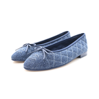 Chanel Ballet Flats Washed Denim
