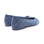 Chanel Ballet Flats Washed Denim