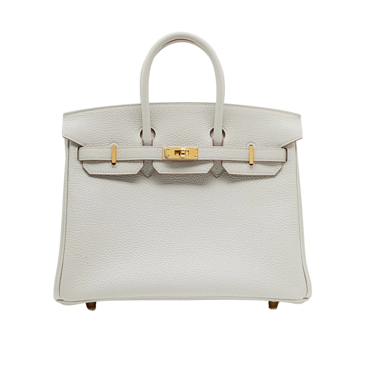 Hermès Birkin 25 Togo Gris Perle Gold Hardware