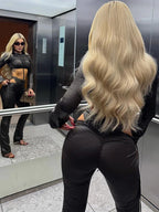 Mivilly Crop Top & Flare Set