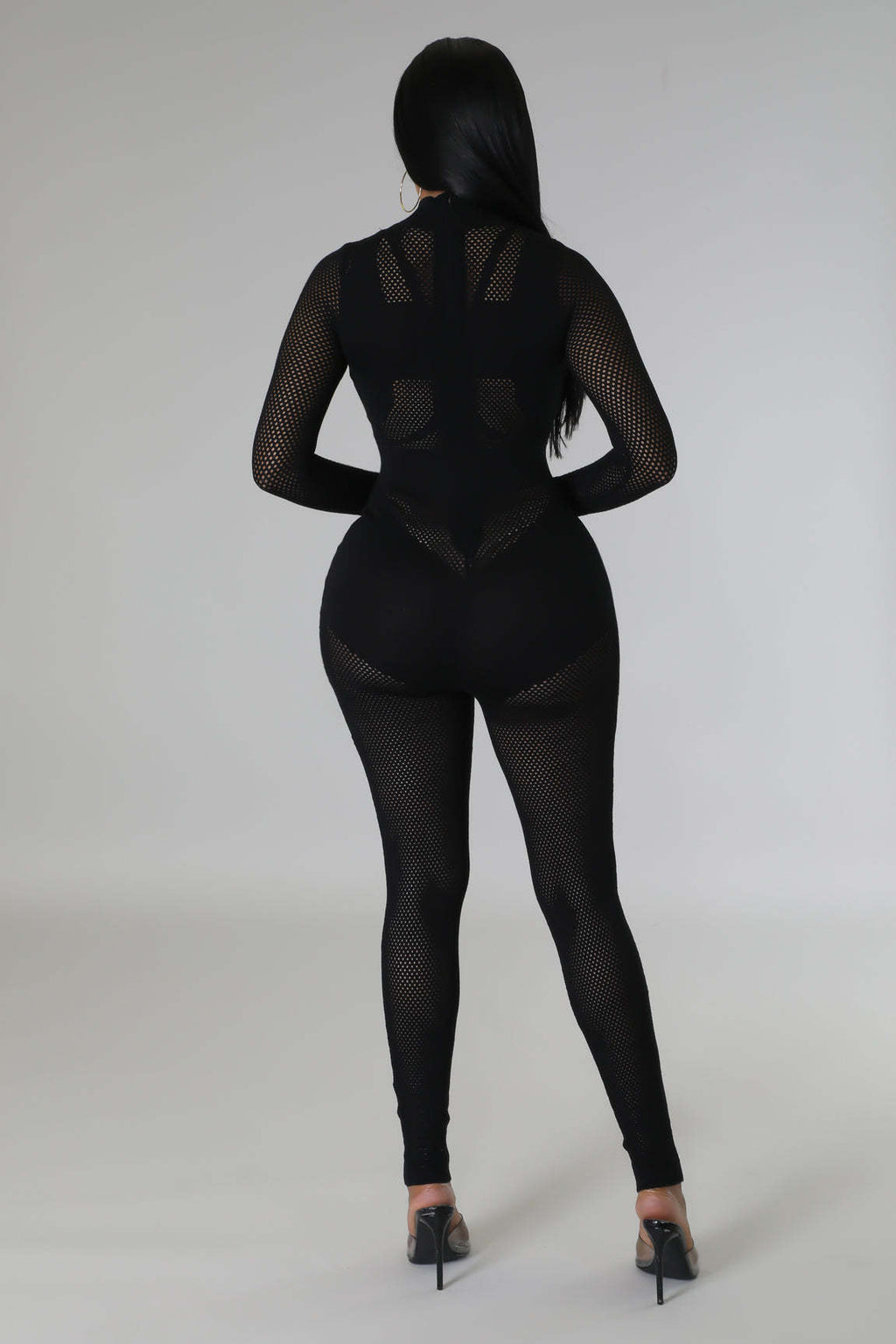 Long Sleeve Skinny Jumpsuit Bodysuit