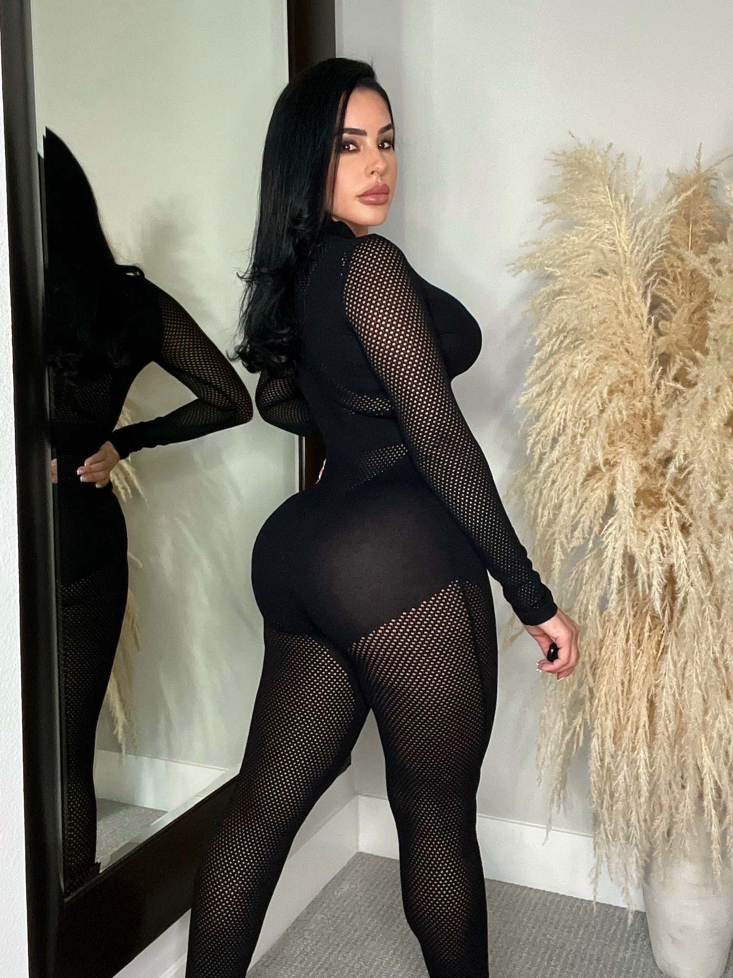 Long Sleeve Skinny Jumpsuit Bodysuit