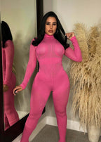Long Sleeve Skinny Jumpsuit Bodysuit